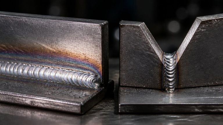comparing fillet and groove welds