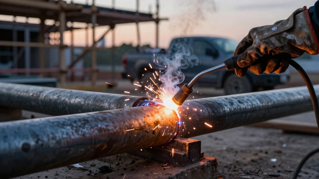 field welds at installation sites