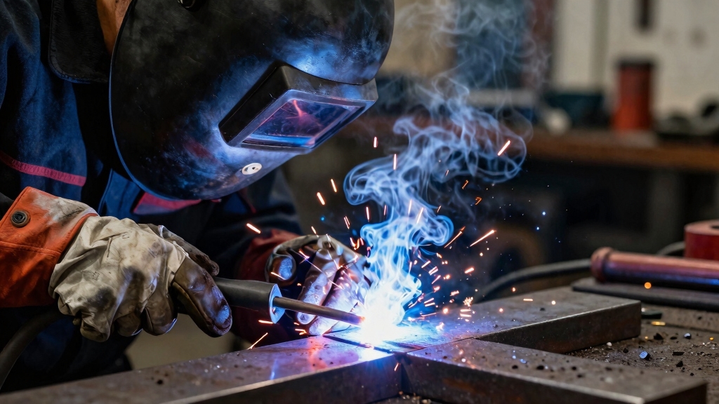flux coated electrode arc welding