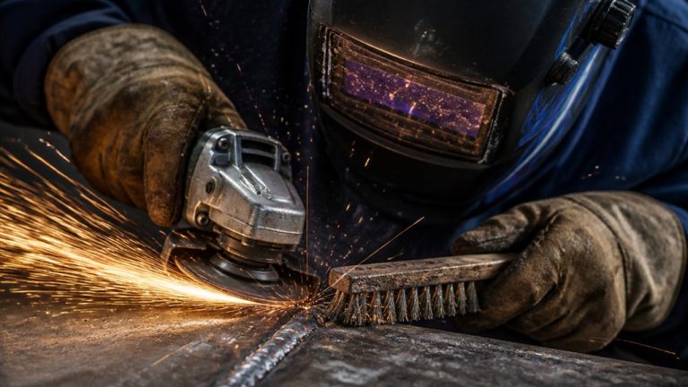 maintain welding equipment cleanliness