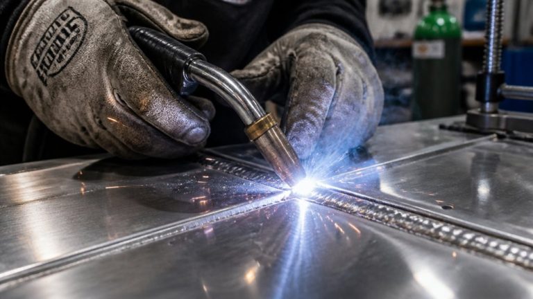 mig aluminum welding technique