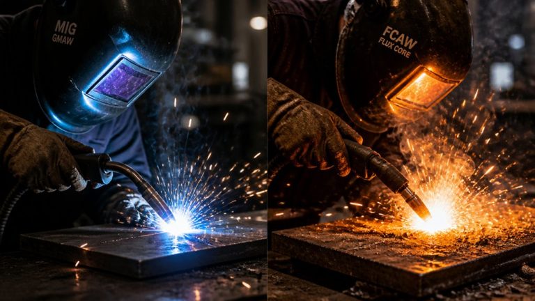 mig versus fcaw comparison