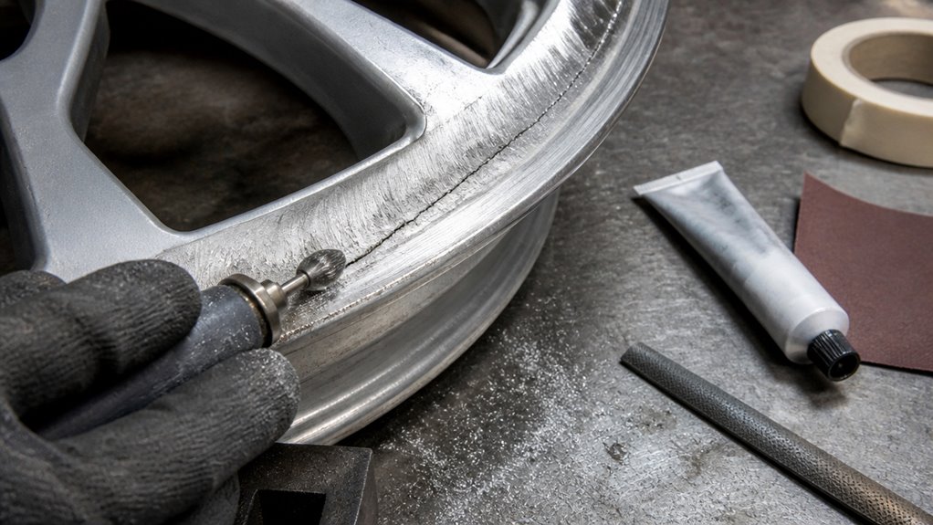 repair bent bike rim without welding