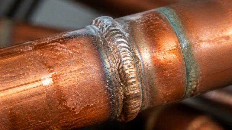 spot weld copper metal parts