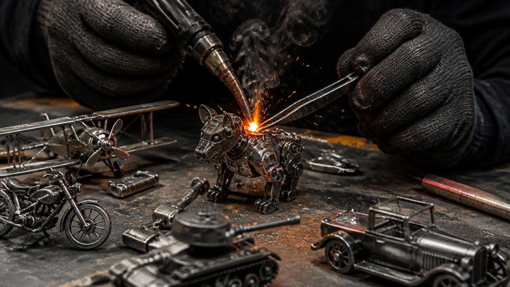 weld multiple models together