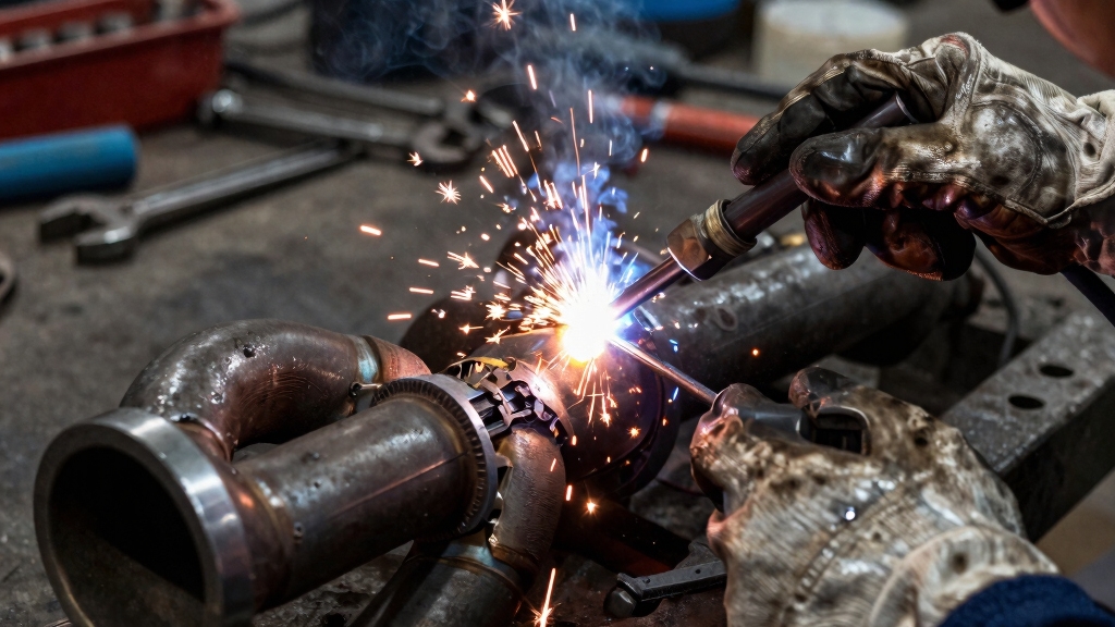 welding cast iron manifolds