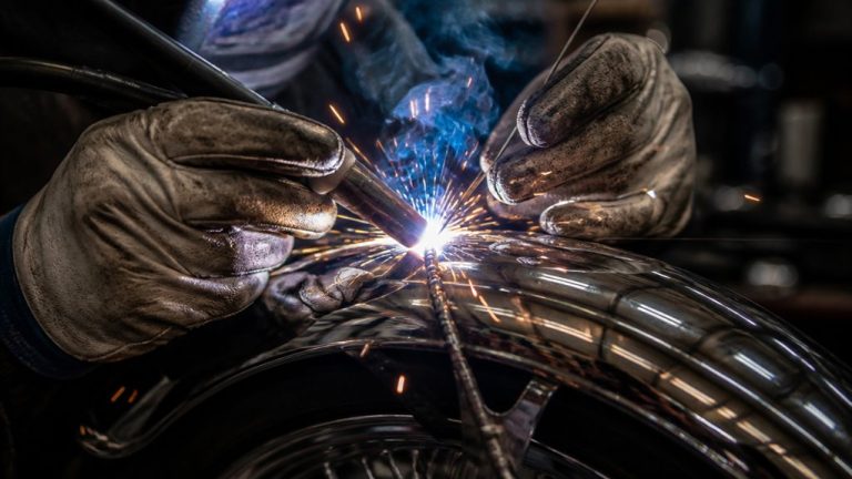 welding stainless or chrome plated