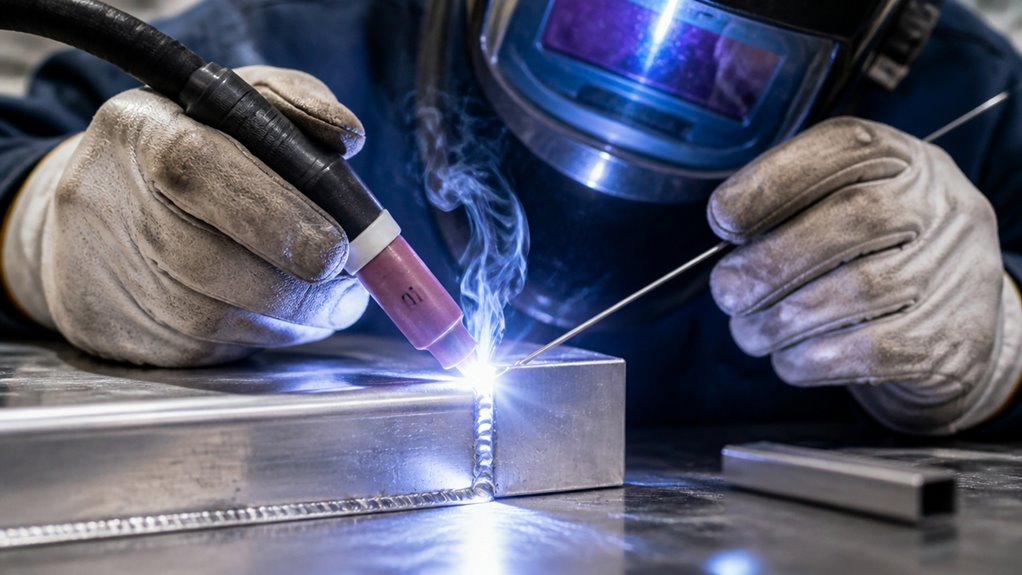 welding thin aluminum safely