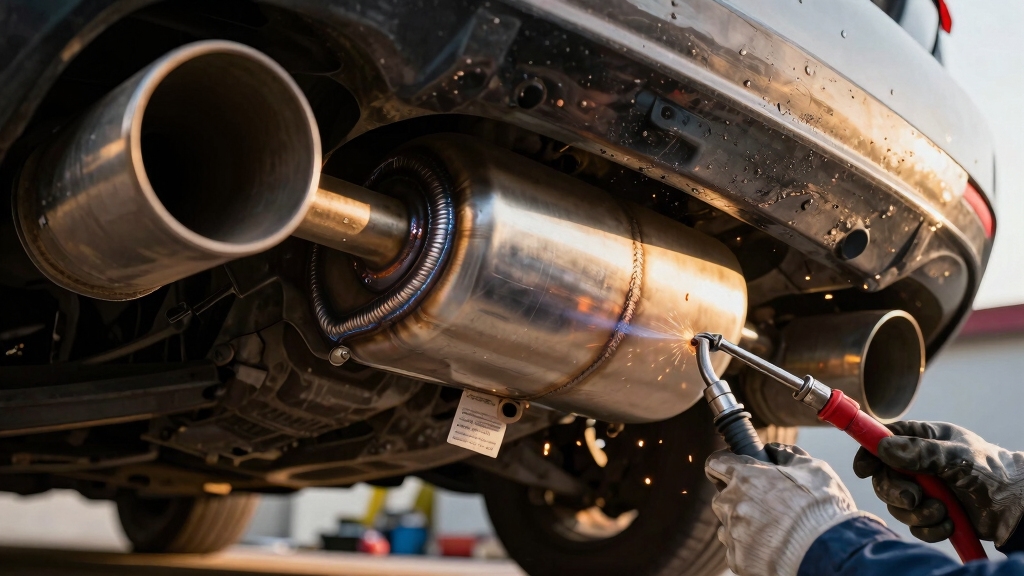 welds affect exhaust legality