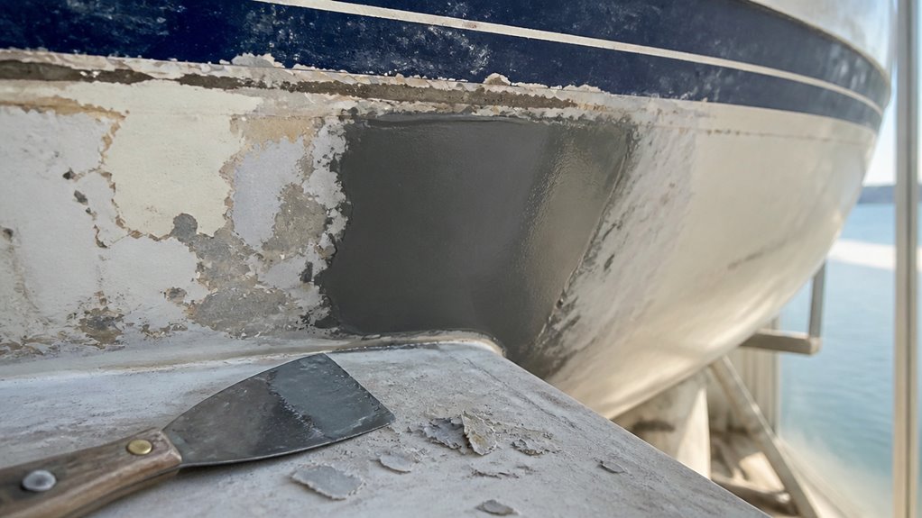 adhesive for marine repairs