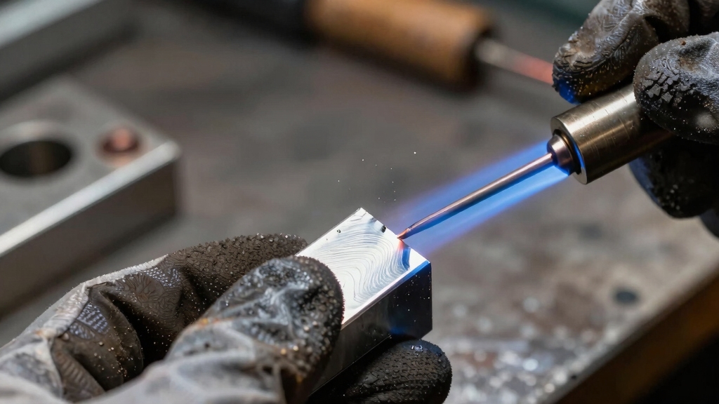 clean oxide free solvent wiped aluminum