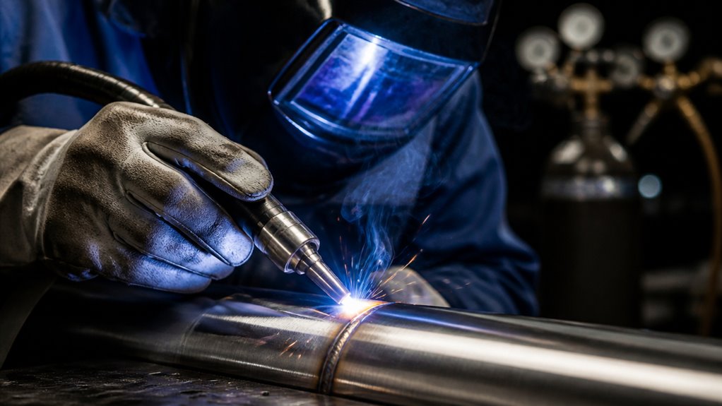 gas sometimes required for laser welding