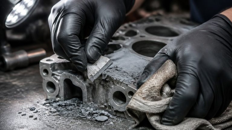 heat scrape use solvents