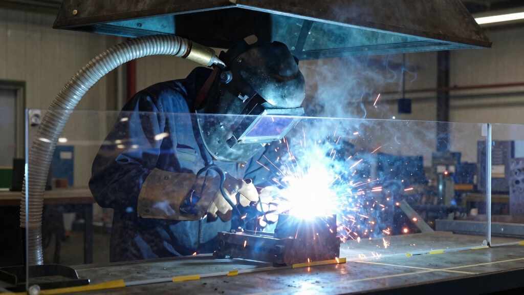 isolate welding areas effectively