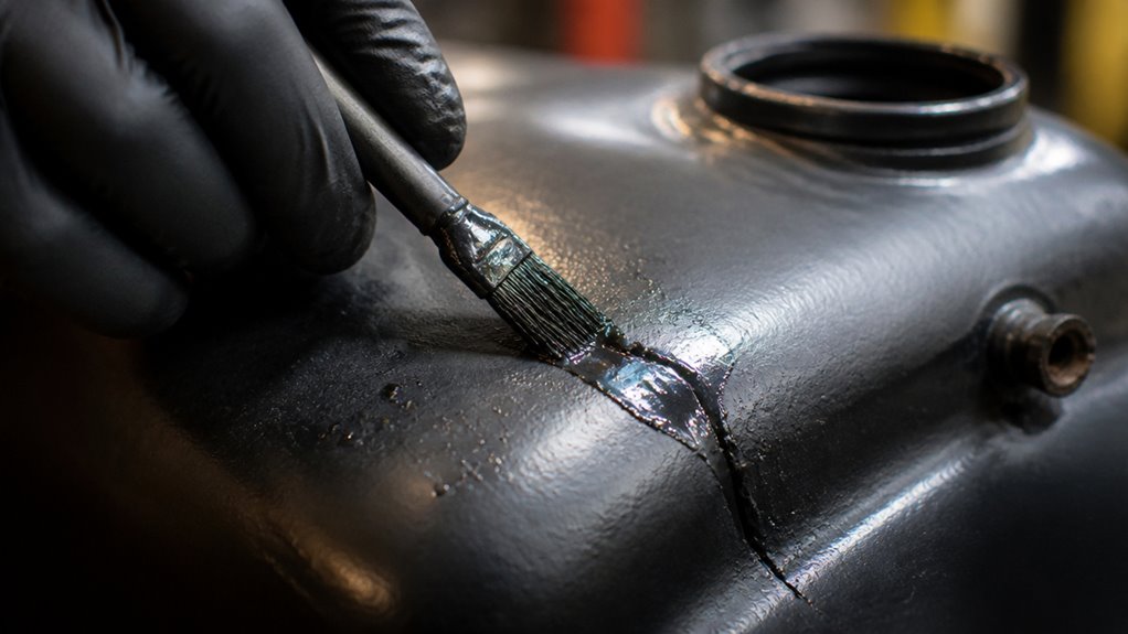 jb weld resists gasoline