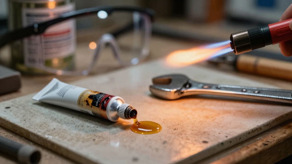 low flammability handle with ventilation