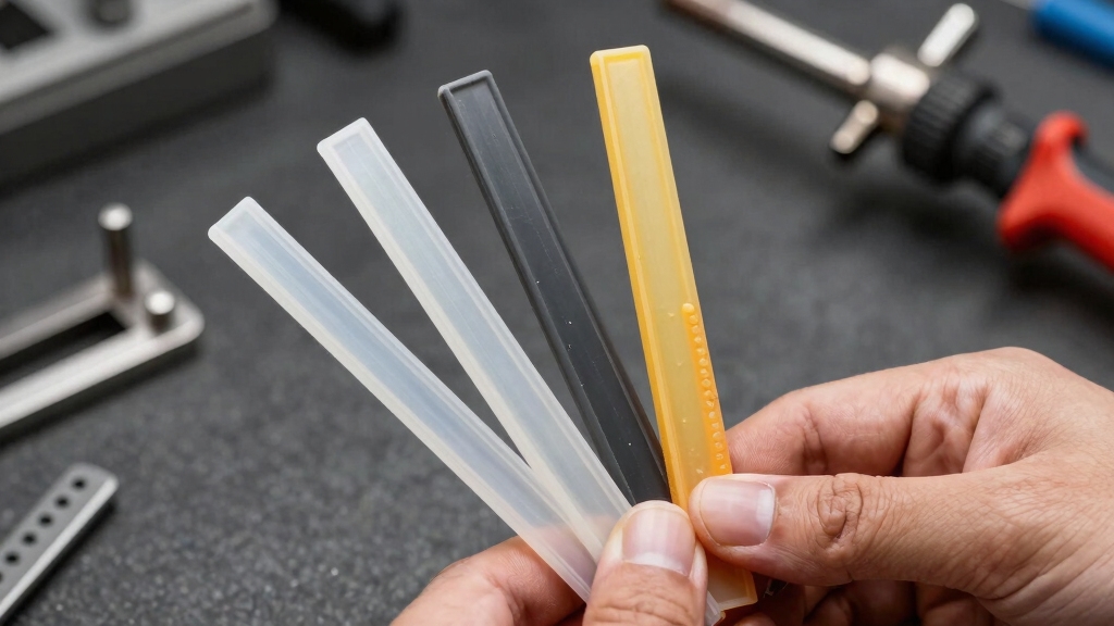 match plastic to rod