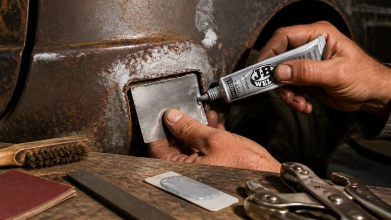 patch metal without welding
