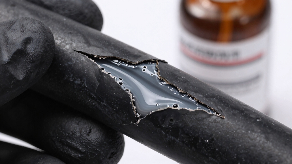 rigid epoxy vs flexible rubber