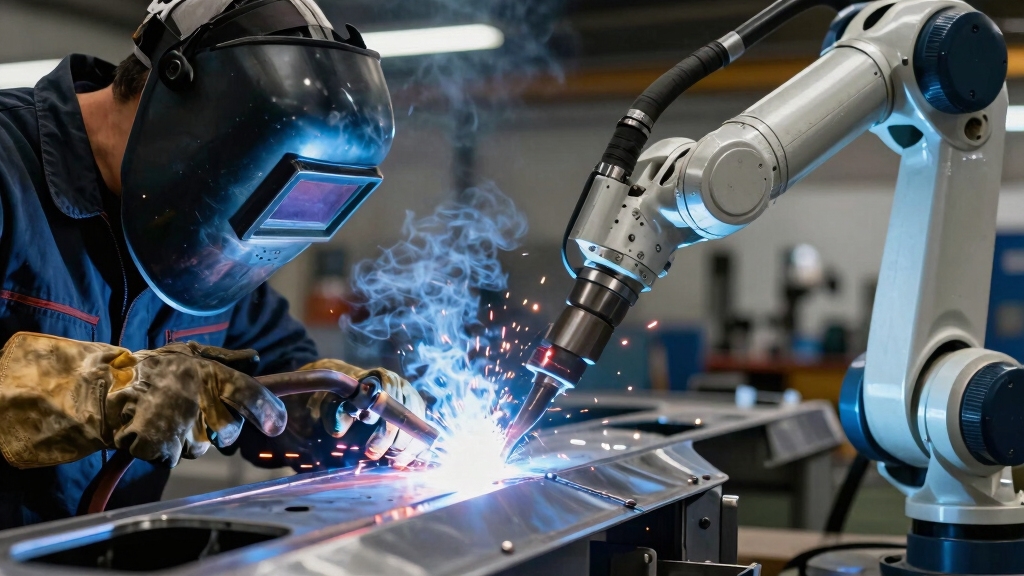 robotic welding for high volume