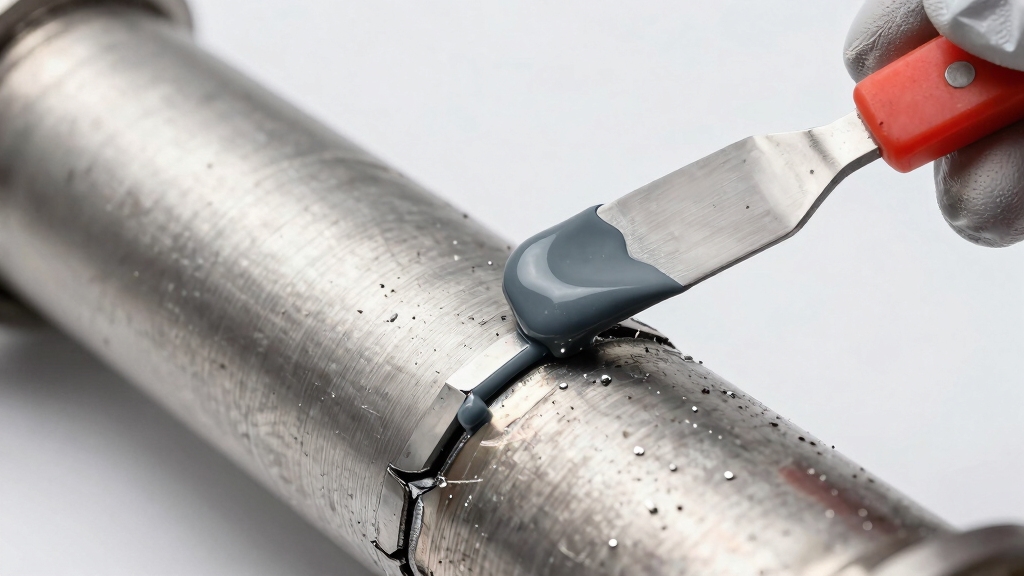 room temperature stainless steel epoxy repair