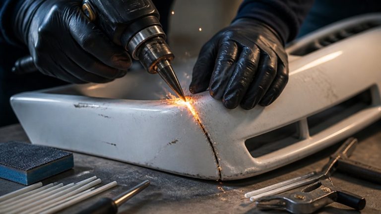 step by step plastic welding