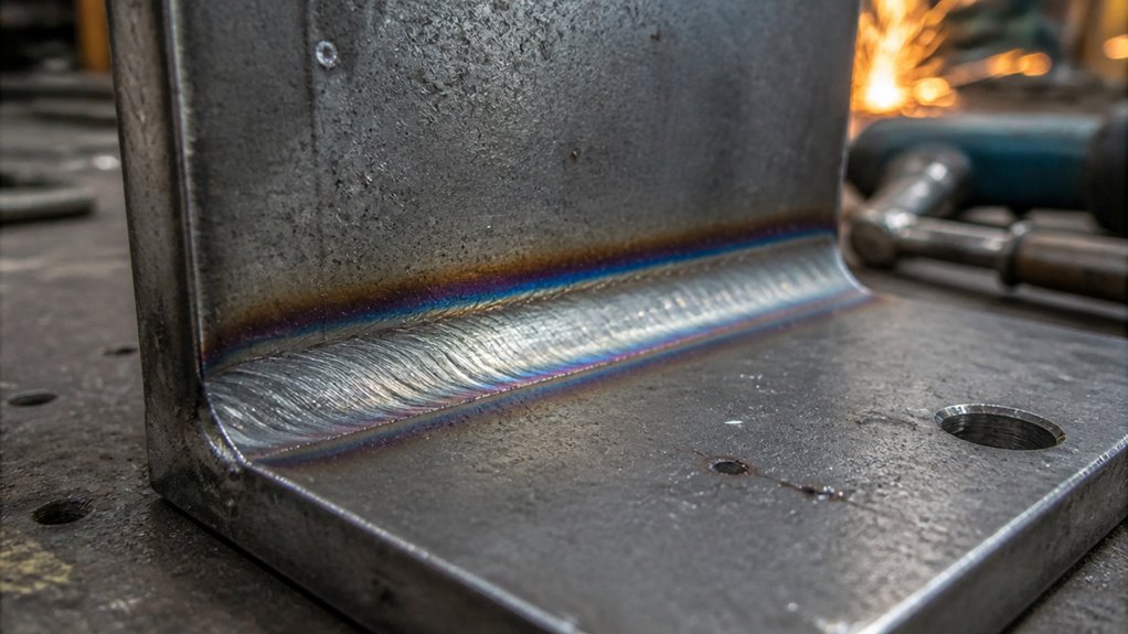 weld joining two perpendicular pieces