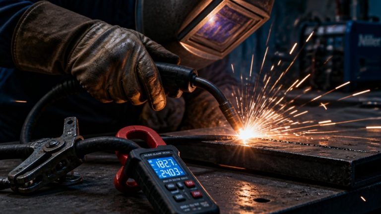 welder ampere usage varies
