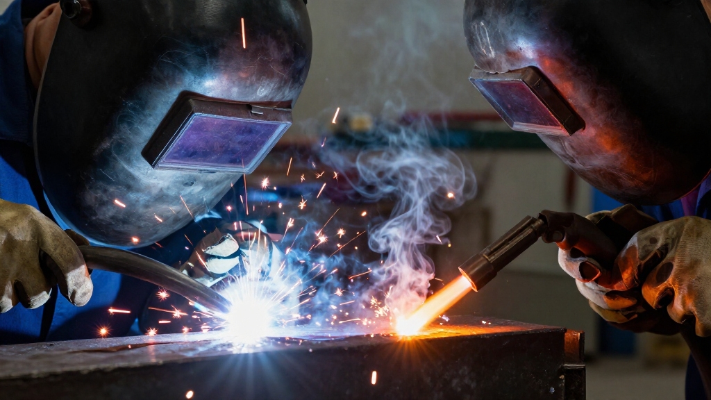 arc vs gas welding heat