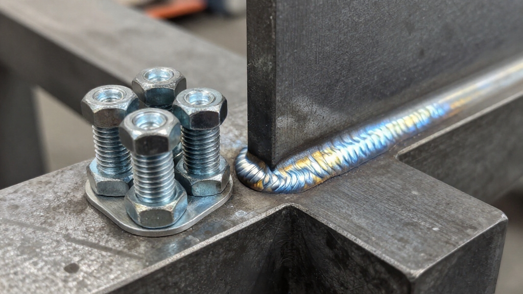 bolted versus welded steel connections