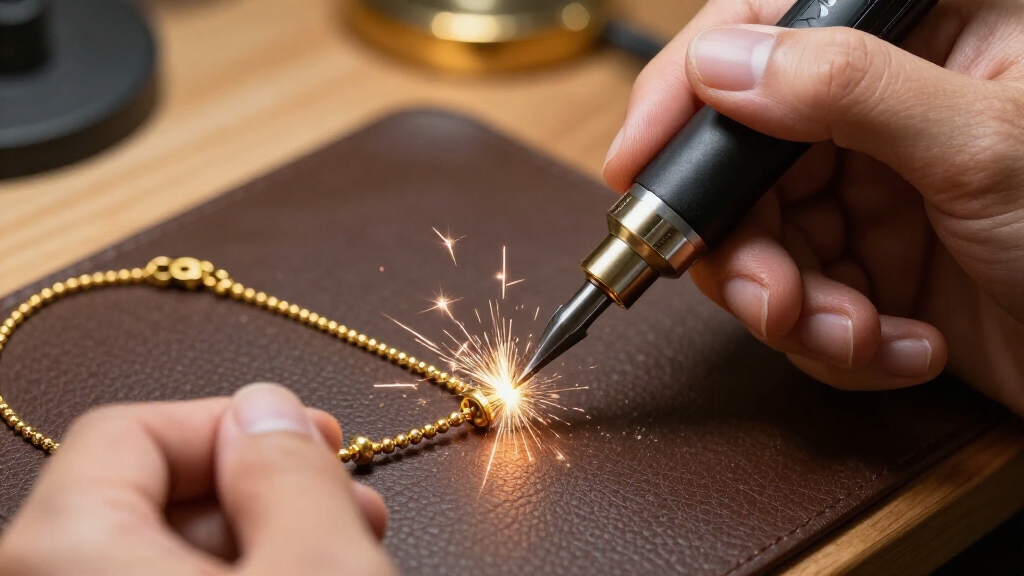 compact user friendly jewelry welder