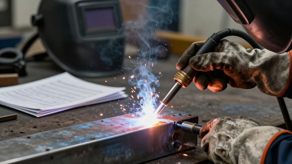 detailed approved welding instructions