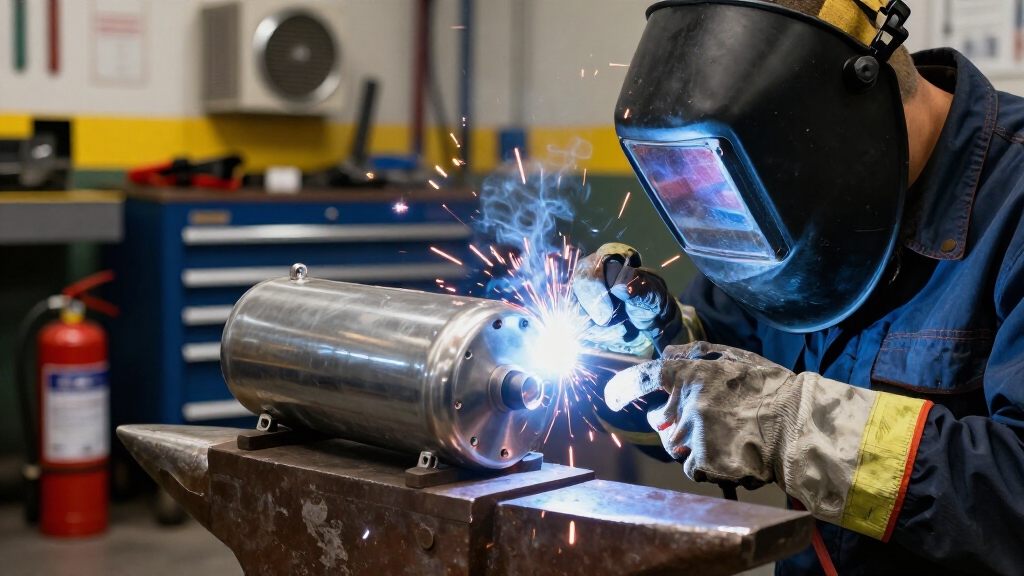 ensure gas free tank welding