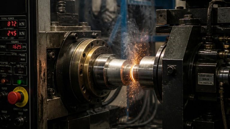 friction welding machine constraints