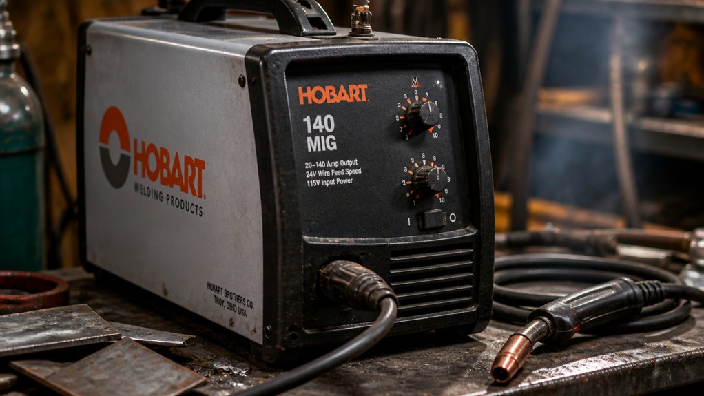 hobart 140 mig performance review