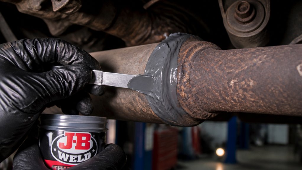jb weld works on exhausts