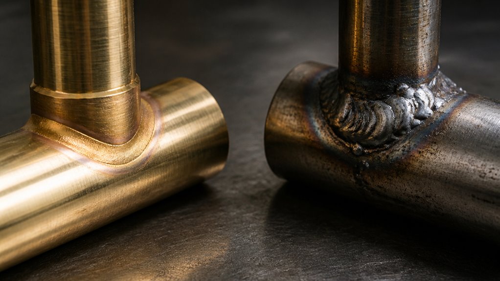 joining metals braze versus weld