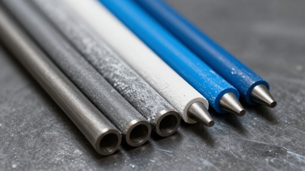 metal core flux coating