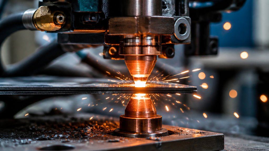metal joining via electric resistance