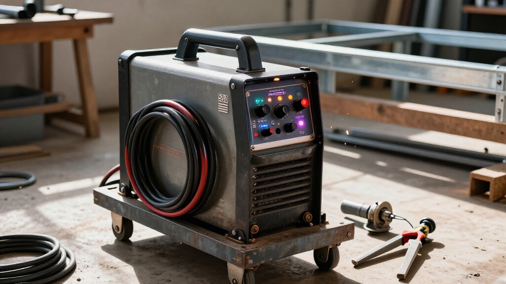portable ac stick welder with generator