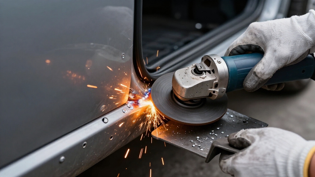 precise separation of welded panels