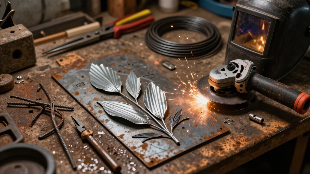 prepare clean arrange weld