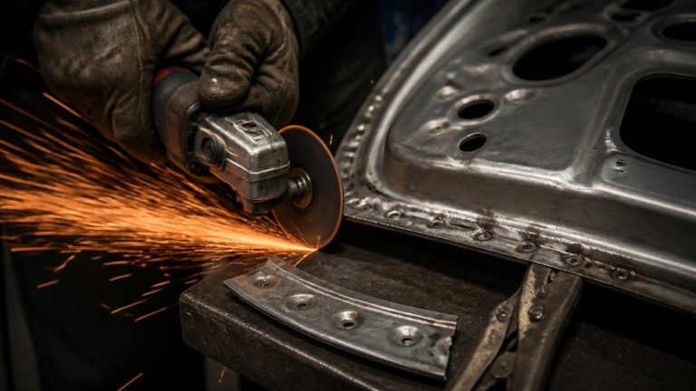 remove sheet metal spot welds