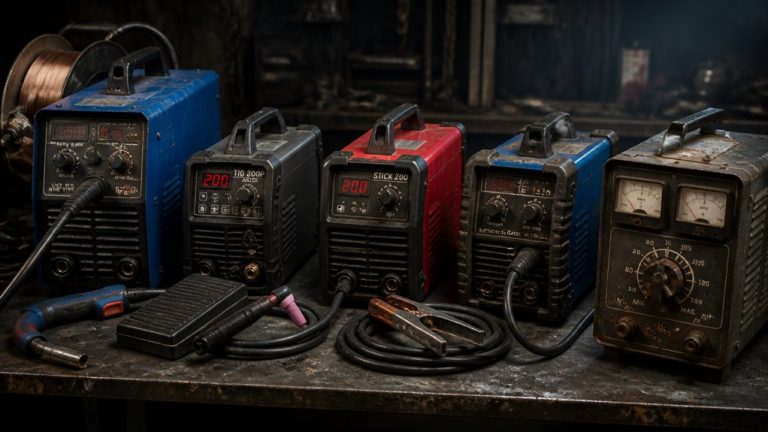 types of welding machines