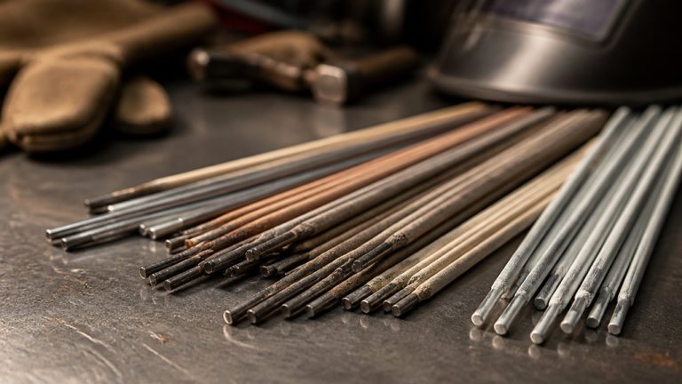 varied welding rod types