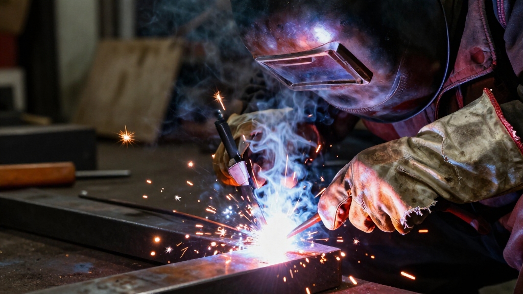 welding burns heat radiation chemicals