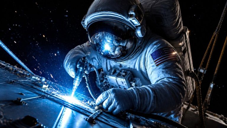welding possible in microgravity