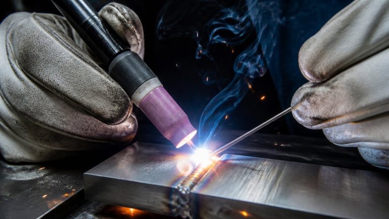 argon shielded tungsten arc welding