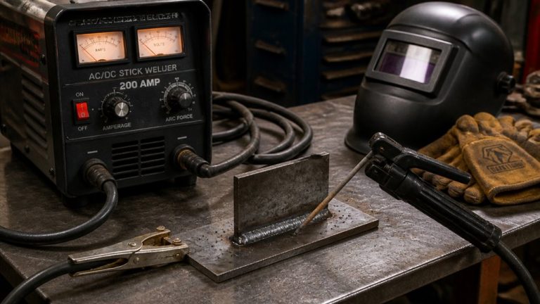 guide to setting up stick welder