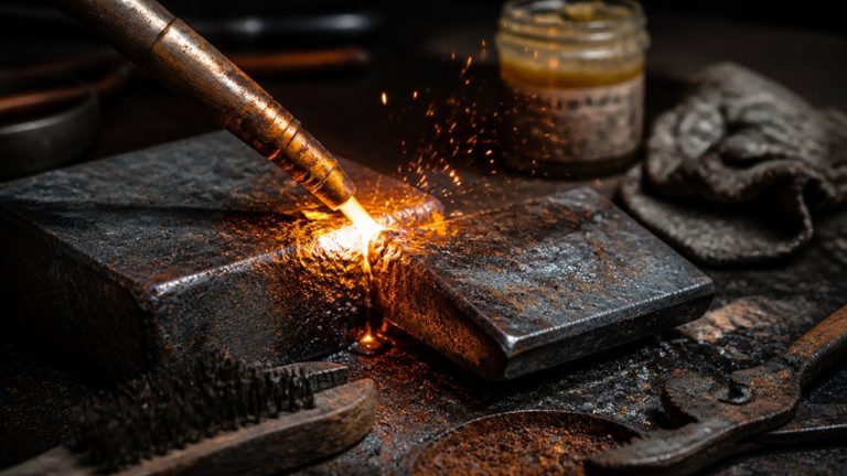join metals using heat source alternative